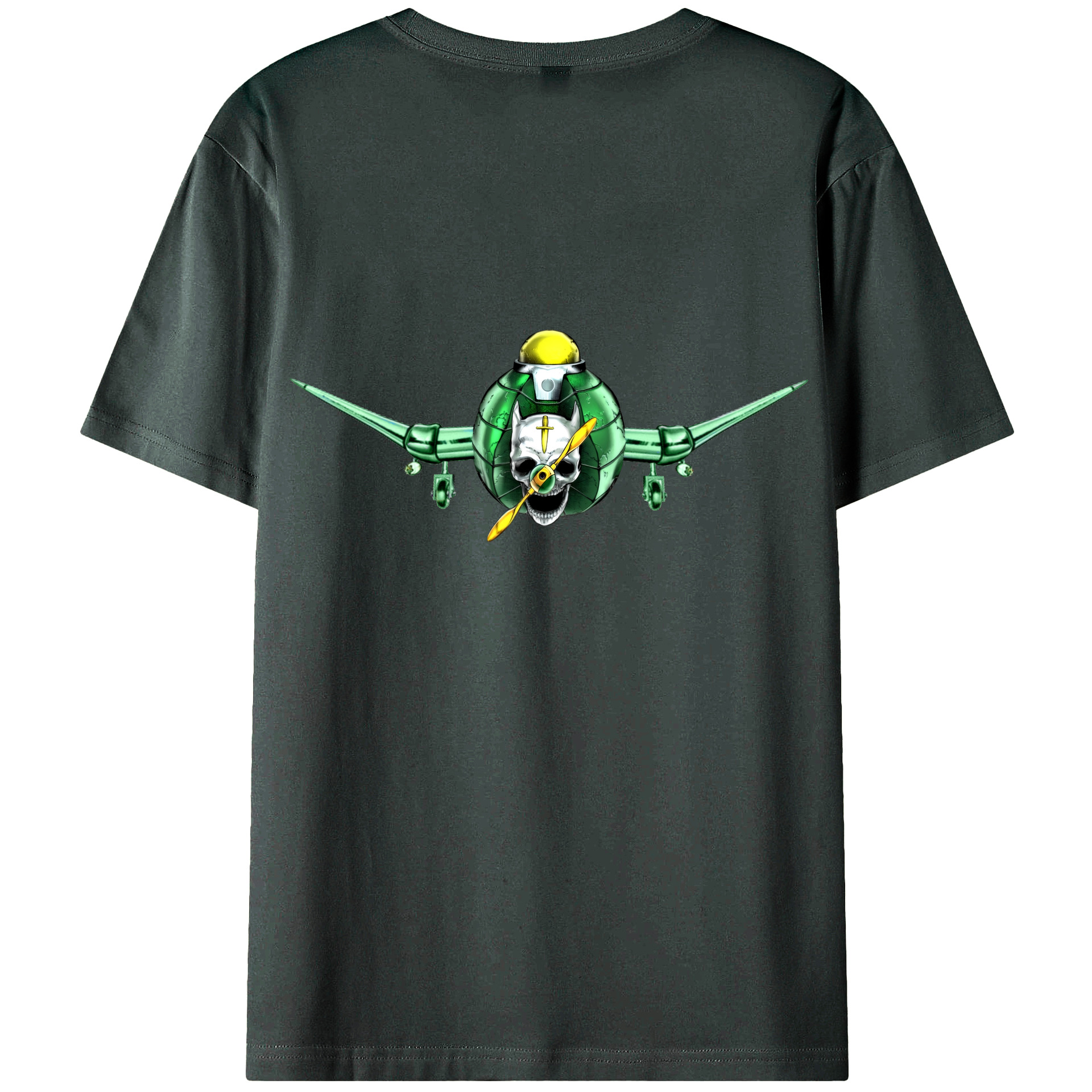 （画像用） ジョジョの奇妙な冒険 ナランチャ?ギルガ JoJo's Bizarre Adventure Narancia Ghirga 綿100％ メンズ半袖Tシャツ（バックプリント） 通気性